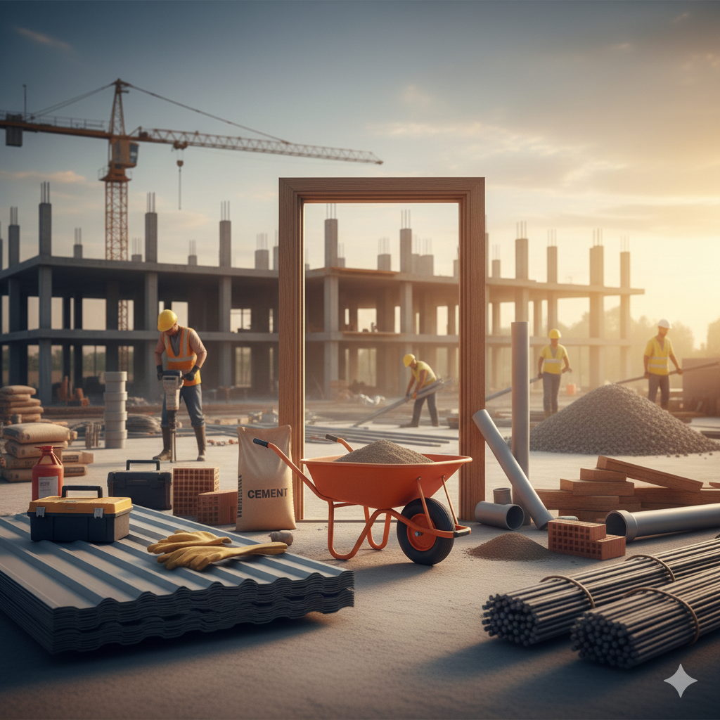 Emcom Essentials building materials